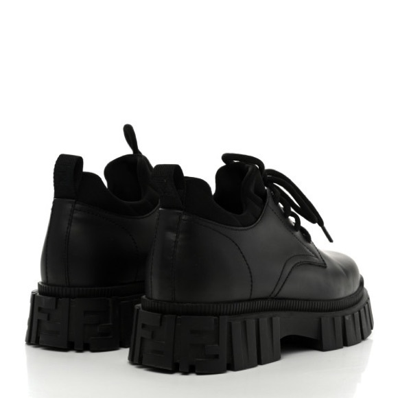 Womens Fendi Force Lace Up Oxfords - Picture 5 of 6